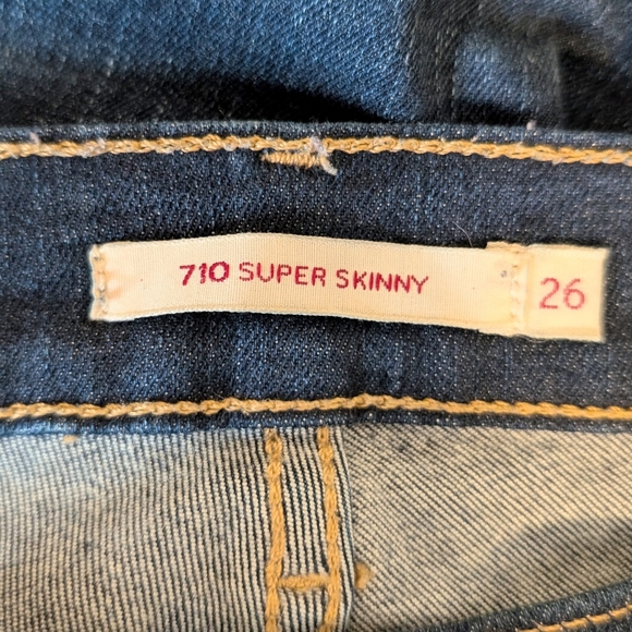 Levi's 710 Super Skinny jeans - Picture 3 of 4